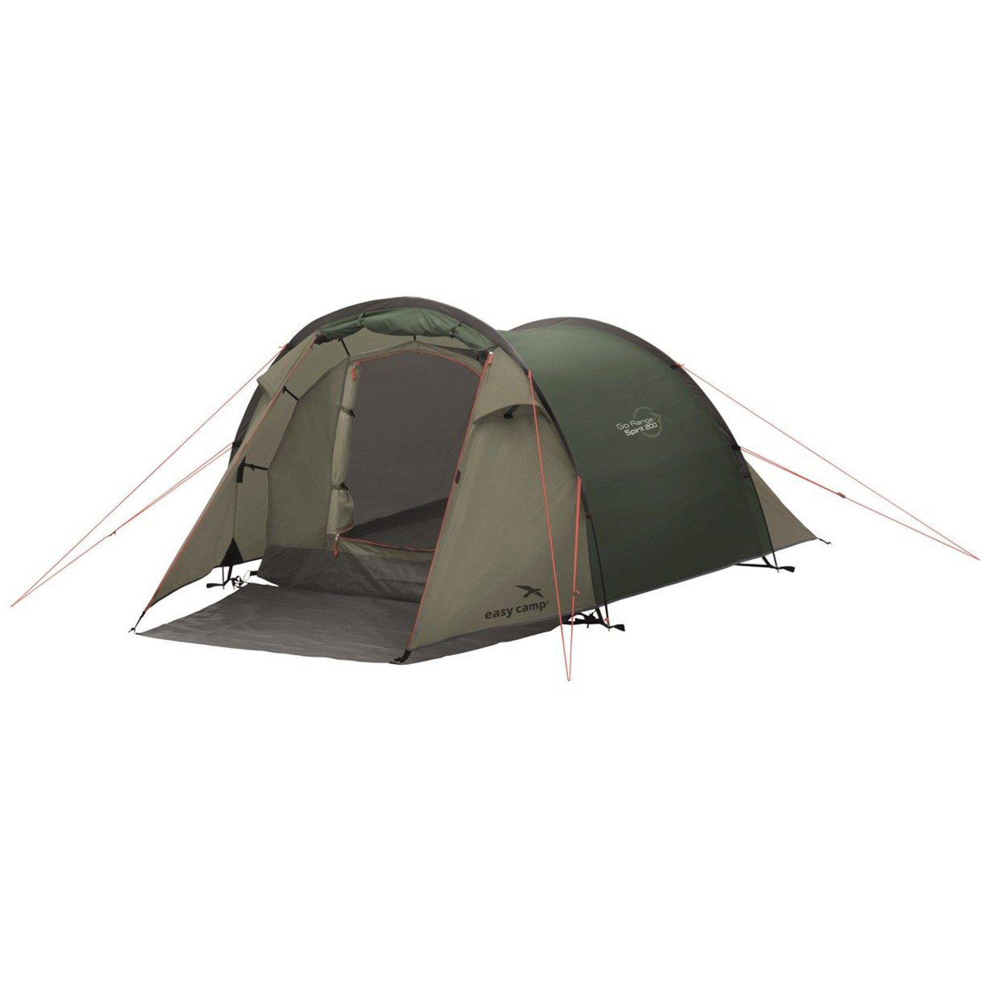 easy camp Kuppelzelt Easy Camp Tunnelzelt Spirit 200 Rustic Green, Zelt, Personen: 2