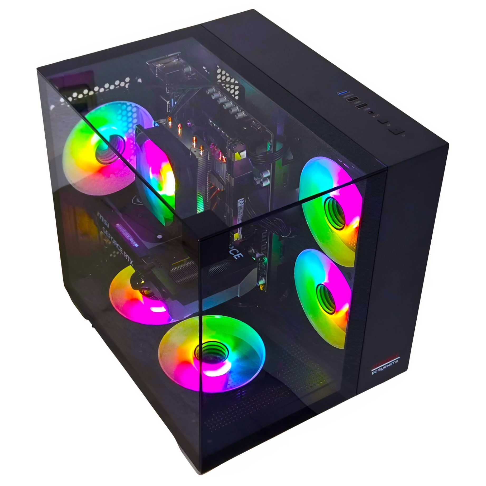 Chronicle Gaming PC NVIDIA RTX / AMD RX Intel 10 Core RGB Windows 11 TPM 2.0 Gaming-PC (Intel INTEL XEON E5, AMD RX 570 8GB (kein Gaming), 16GB RAM 240GB SSD GB RAM)